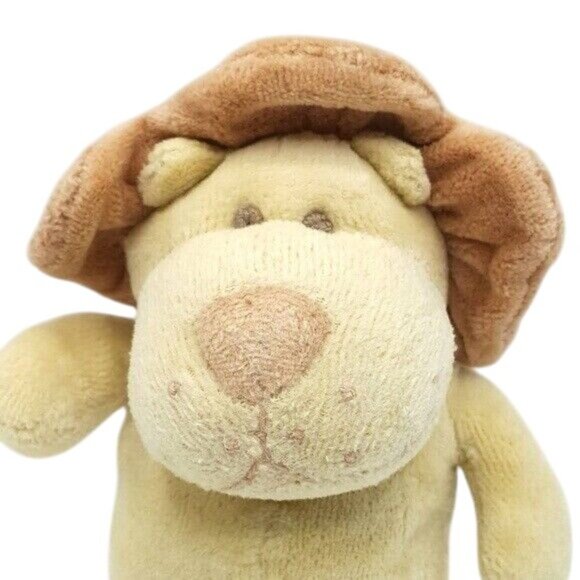 2/$15 Russ Simply Natural Lion Plush Tan Brown 7" 100% Cotton Lovey Eco Friendly - Picture 2 of 11